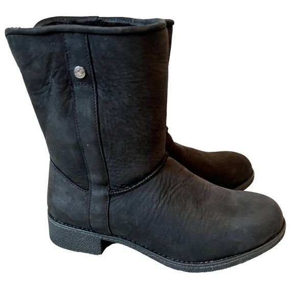 Abeo Pro Burlington Oiled Leather Shearling Boot - Picture 1 of 13